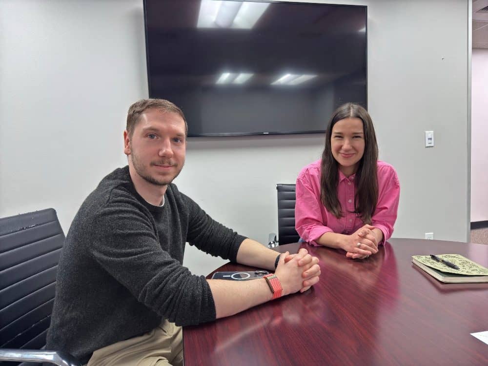 Agents at the conference table in the Kirkland office